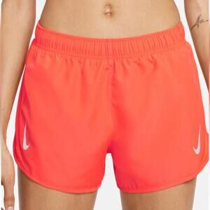 Nike Orange and Black Running Active Athletic Shorts Plus Size 2X New